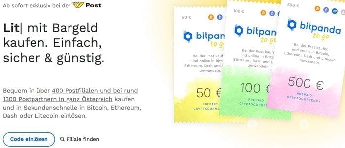 Österreich Post Bitcoin Verkauf